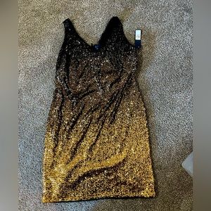 Plus size sequin dress